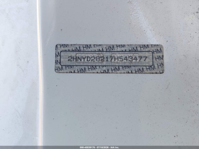 2007 Acura Mdx მანქანა იყიდება აუქციონზე, vin: 2HNYD28217H543477, აუქციონის ნომერი: 45539176