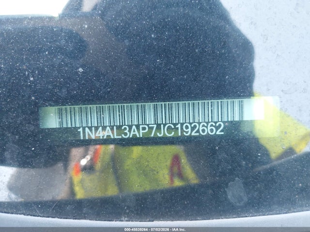Aukcja sprzedaży 2018 Nissan Altima 2.5 Sl, vin: 1N4AL3AP7JC192662, numer aukcji: 45539264