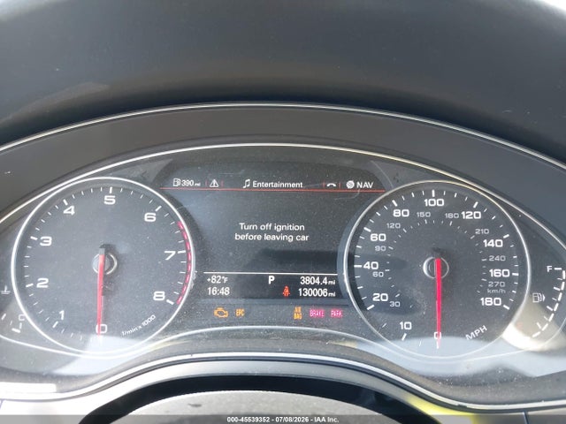 45539352 :رقم المزاد ، WAUJGAFC2DN125191 vin ، 2013 Audi A6 3.0t Premium مزاد بيع