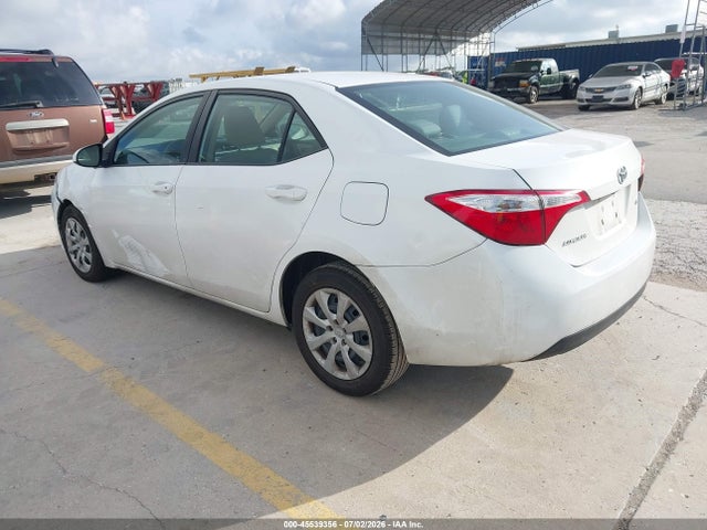 Продажа на аукционе авто 2016 Toyota Corolla Le, vin: 2T1BURHE9GC733908, номер лота: 45539356