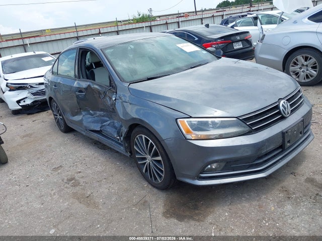 45539371 :رقم المزاد ، 3VWD17AJ7GM248698 vin ، 2016 Volkswagen Jetta 1.8t Sport مزاد بيع