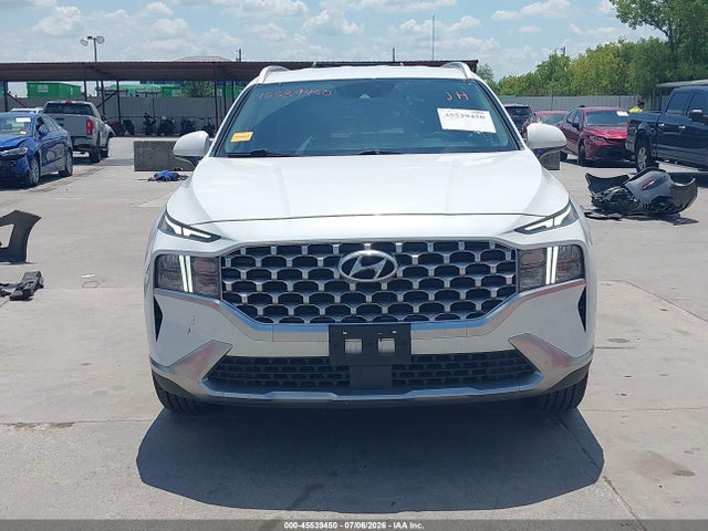 2022 Hyundai Santa Fe Sel მანქანა იყიდება აუქციონზე, vin: 5NMS24AJ3NH407402, აუქციონის ნომერი: 45539450