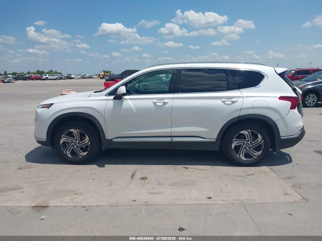 2022 Hyundai Santa Fe Sel მანქანა იყიდება აუქციონზე, vin: 5NMS24AJ3NH407402, აუქციონის ნომერი: 45539450