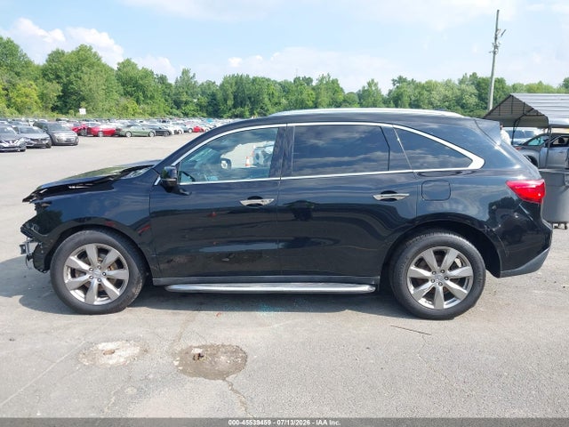 45539459 :رقم المزاد ، 5FRYD4H9XGB021191 vin ، 2016 Acura Mdx Advance   Entertainment Packages/advance Package مزاد بيع