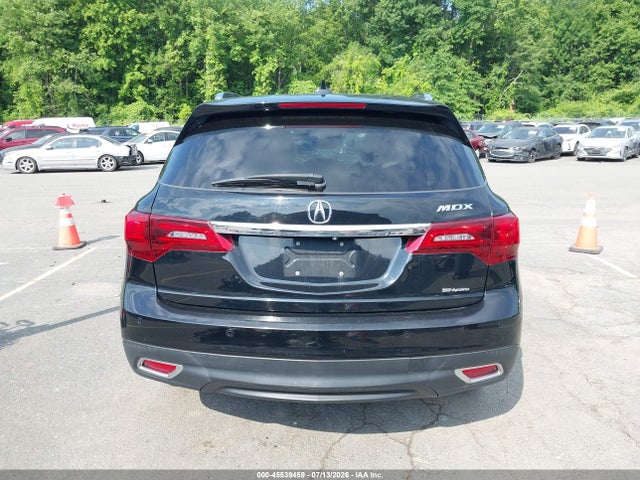 45539459 :رقم المزاد ، 5FRYD4H9XGB021191 vin ، 2016 Acura Mdx Advance   Entertainment Packages/advance Package مزاد بيع
