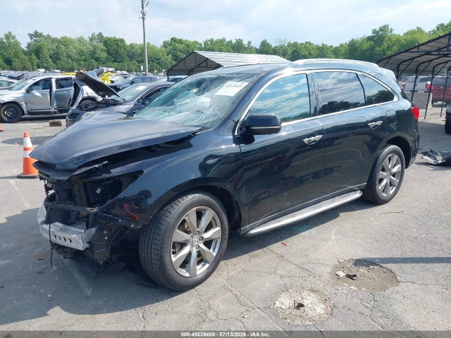 45539459 :رقم المزاد ، 5FRYD4H9XGB021191 vin ، 2016 Acura Mdx Advance   Entertainment Packages/advance Package مزاد بيع