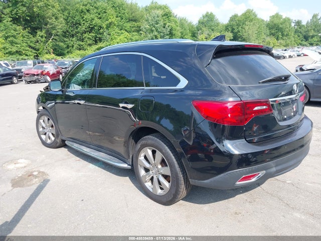 45539459 :رقم المزاد ، 5FRYD4H9XGB021191 vin ، 2016 Acura Mdx Advance   Entertainment Packages/advance Package مزاد بيع