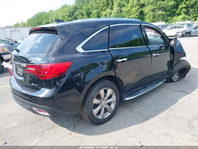 45539459 :رقم المزاد ، 5FRYD4H9XGB021191 vin ، 2016 Acura Mdx Advance   Entertainment Packages/advance Package مزاد بيع
