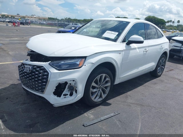 2023 Audi Q5 Sportback Premium Plus 45 Tfsi S Line Quattro S Tronic მანქანა იყიდება აუქციონზე, vin: WA15AAFY2P2113379, აუქციონის ნომერი: 45539544