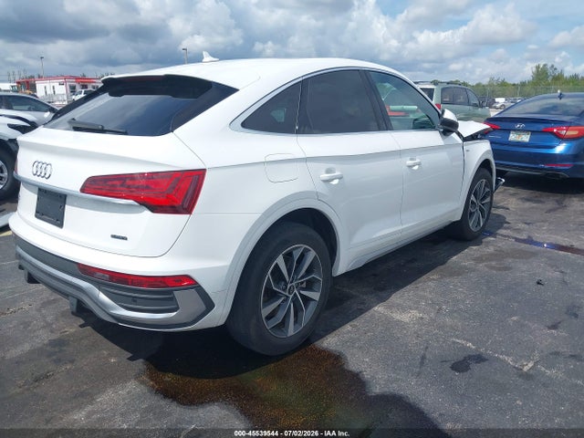 2023 Audi Q5 Sportback Premium Plus 45 Tfsi S Line Quattro S Tronic მანქანა იყიდება აუქციონზე, vin: WA15AAFY2P2113379, აუქციონის ნომერი: 45539544
