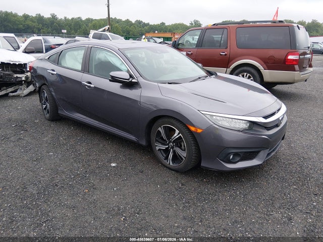 2016 Honda Civic Touring მანქანა იყიდება აუქციონზე, vin: 19XFC1F99GE206996, აუქციონის ნომერი: 45539607