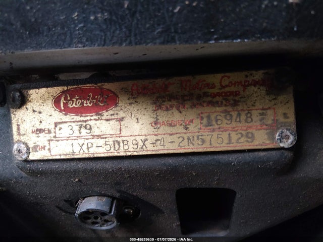 45539639 :رقم المزاد ، 1XP5DB9X42N575129 vin ، 2002 Peterbilt 379 مزاد بيع