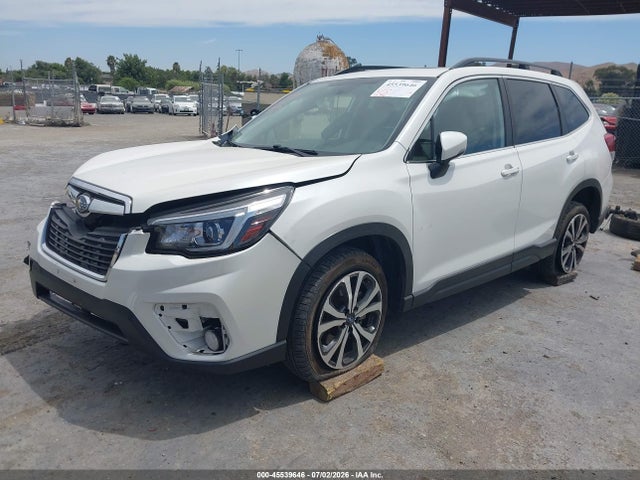 2020 Subaru Forester Limited მანქანა იყიდება აუქციონზე, vin: JF2SKAUC2LH593672, აუქციონის ნომერი: 45539646