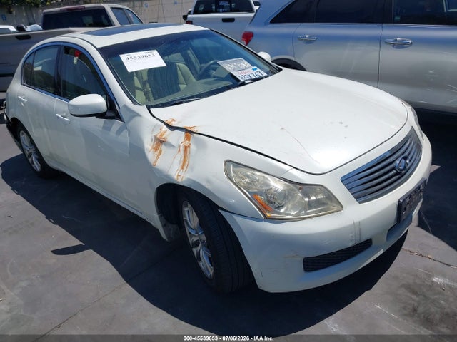 45539653 :رقم المزاد ، JNKBV61F18M251791 vin ، 2008 Infiniti G35x مزاد بيع