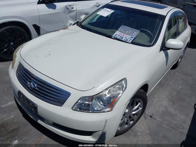 45539653 :رقم المزاد ، JNKBV61F18M251791 vin ، 2008 Infiniti G35x مزاد بيع
