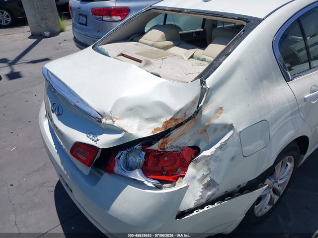 45539653 :رقم المزاد ، JNKBV61F18M251791 vin ، 2008 Infiniti G35x مزاد بيع