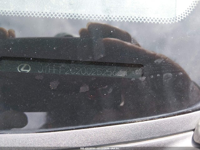 Aukcja sprzedaży 2012 Lexus Is 250c, vin: JTHFF2C20C2525634, numer aukcji: 45539701