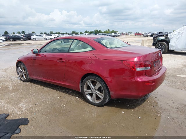 Aukcja sprzedaży 2012 Lexus Is 250c, vin: JTHFF2C20C2525634, numer aukcji: 45539701