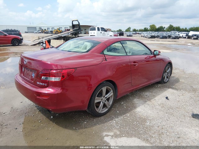 Aukcja sprzedaży 2012 Lexus Is 250c, vin: JTHFF2C20C2525634, numer aukcji: 45539701