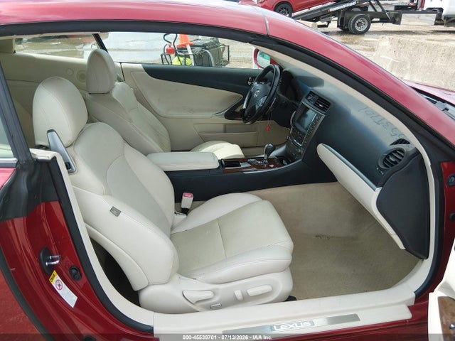 Aukcja sprzedaży 2012 Lexus Is 250c, vin: JTHFF2C20C2525634, numer aukcji: 45539701