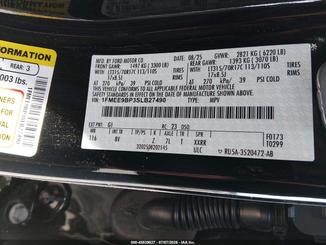 Ford Bronco Badlands 2025 1FMEE9BP3SLB27490 Image 9