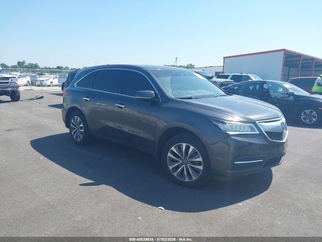 Aukcja sprzedaży 2016 Acura Mdx Technology   Entertainment Packages/technology, Entertainment   Acurawatch Plus Packages, vin: 5FRYD4H64GB029955, numer aukcji: 45539835