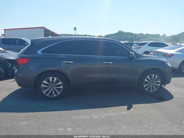 45539835 :رقم المزاد ، 5FRYD4H64GB029955 vin ، 2016 Acura Mdx Technology   Entertainment Packages/technology, Entertainment   Acurawatch Plus Packages مزاد بيع