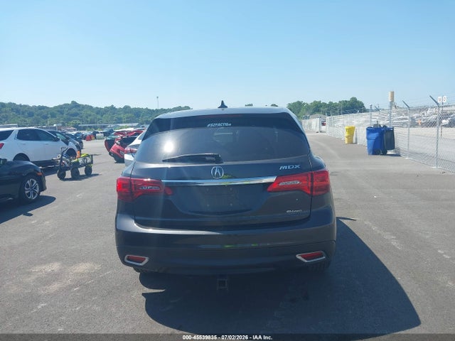 45539835 :رقم المزاد ، 5FRYD4H64GB029955 vin ، 2016 Acura Mdx Technology   Entertainment Packages/technology, Entertainment   Acurawatch Plus Packages مزاد بيع