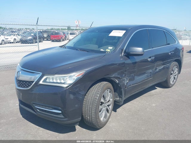 45539835 :رقم المزاد ، 5FRYD4H64GB029955 vin ، 2016 Acura Mdx Technology   Entertainment Packages/technology, Entertainment   Acurawatch Plus Packages مزاد بيع
