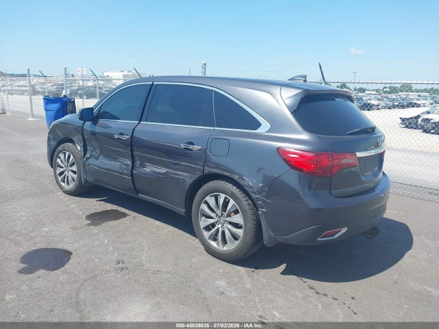 45539835 :رقم المزاد ، 5FRYD4H64GB029955 vin ، 2016 Acura Mdx Technology   Entertainment Packages/technology, Entertainment   Acurawatch Plus Packages مزاد بيع