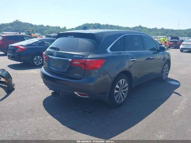 45539835 :رقم المزاد ، 5FRYD4H64GB029955 vin ، 2016 Acura Mdx Technology   Entertainment Packages/technology, Entertainment   Acurawatch Plus Packages مزاد بيع