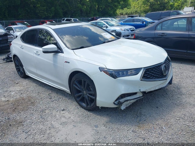2018 Acura Tlx Tech   A-spec Pkgs მანქანა იყიდება აუქციონზე, vin: 19UUB3F6XJA005695, აუქციონის ნომერი: 45539876