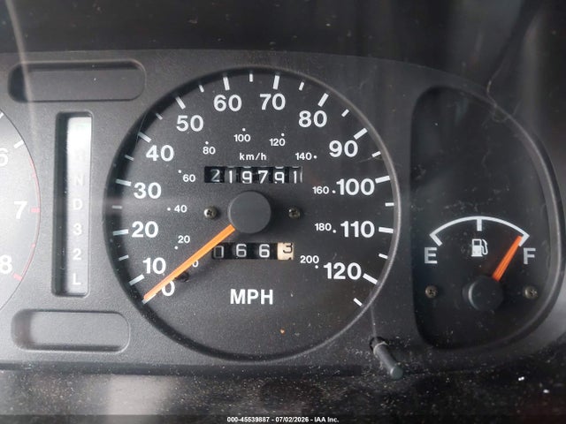 45539887 :رقم المزاد ، 4S2CK58W8X4310806 vin ، 1999 Isuzu Rodeo Ls/lse/s 3.2l مزاد بيع