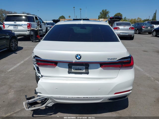 45539893 :رقم المزاد ، WBA7T2C0XMCE56525 vin ، 2021 Bmw 740i مزاد بيع