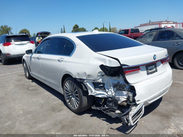45539893 :رقم المزاد ، WBA7T2C0XMCE56525 vin ، 2021 Bmw 740i مزاد بيع