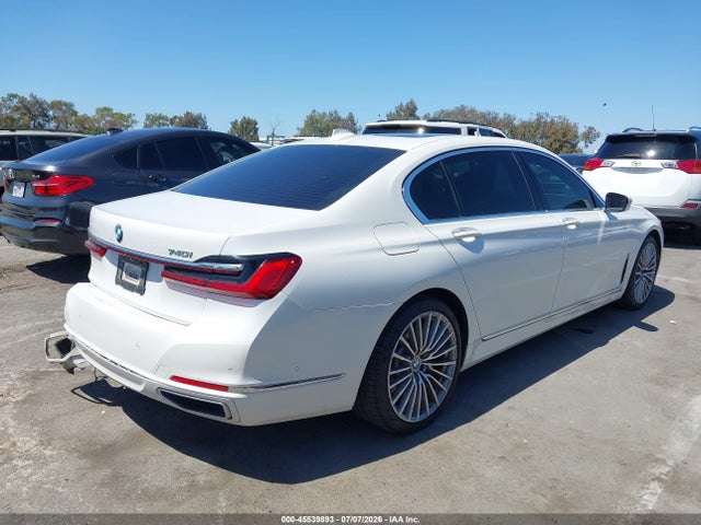 45539893 :رقم المزاد ، WBA7T2C0XMCE56525 vin ، 2021 Bmw 740i مزاد بيع