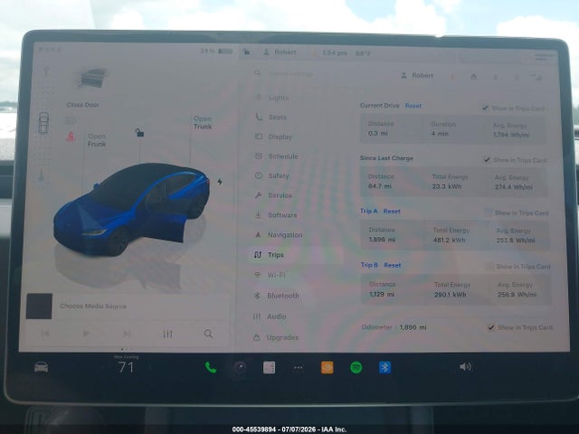 Продажа на аукционе авто 2024 Tesla Model 3 Long Range Dual Motor All-wheel Drive/rear-wheel Drive, vin: 5YJ3E1EA8RF829807, номер лота: 45539894