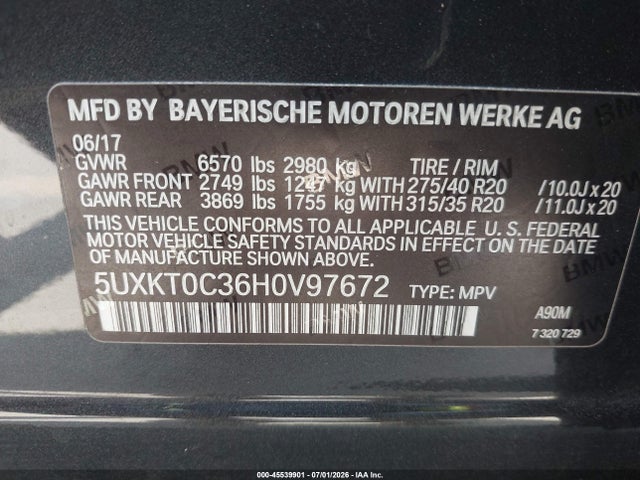 BMW X5 Edrive Xdrive40e Iperformance 2017 5UXKT0C36H0V97672 Image 9
