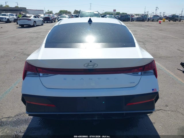 Auction sale of the 2025 Hyundai Elantra Hybrid Limited, vin: KMHLN4DJ5SU129531, lot number: 45539905
