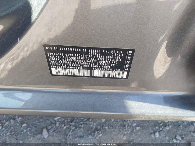 Aukcja sprzedaży 2024 Volkswagen Jetta 1.5t S, vin: 3VW5M7BU1RM007890, numer aukcji: 45539957