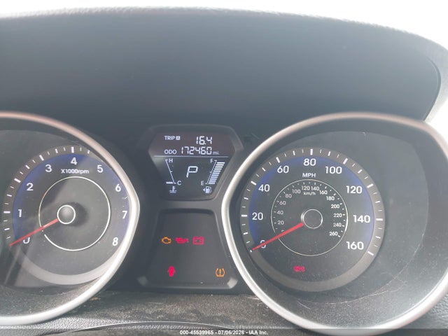 45539965 :رقم المزاد ، KMHDH4AE1BU154347 vin ، 2011 Hyundai Elantra Limited (ulsan Plant) مزاد بيع