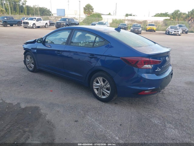 Aukcja sprzedaży 2019 Hyundai Elantra Sel, vin: 5NPD84LF5KH428301, numer aukcji: 45540048