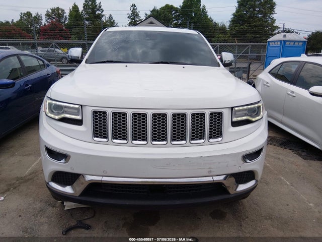 45540057 :رقم المزاد ، 1C4RJEJG3GC382739 vin ، 2016 Jeep Grand Cherokee Summit مزاد بيع