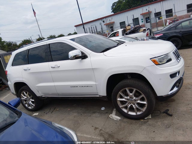 45540057 :رقم المزاد ، 1C4RJEJG3GC382739 vin ، 2016 Jeep Grand Cherokee Summit مزاد بيع