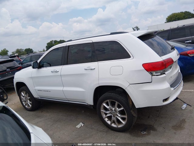 45540057 :رقم المزاد ، 1C4RJEJG3GC382739 vin ، 2016 Jeep Grand Cherokee Summit مزاد بيع