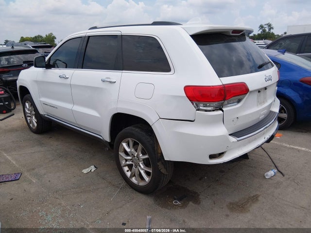 45540057 :رقم المزاد ، 1C4RJEJG3GC382739 vin ، 2016 Jeep Grand Cherokee Summit مزاد بيع