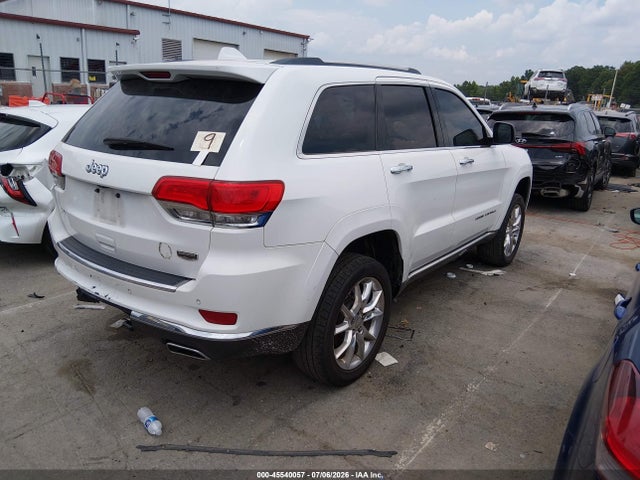45540057 :رقم المزاد ، 1C4RJEJG3GC382739 vin ، 2016 Jeep Grand Cherokee Summit مزاد بيع
