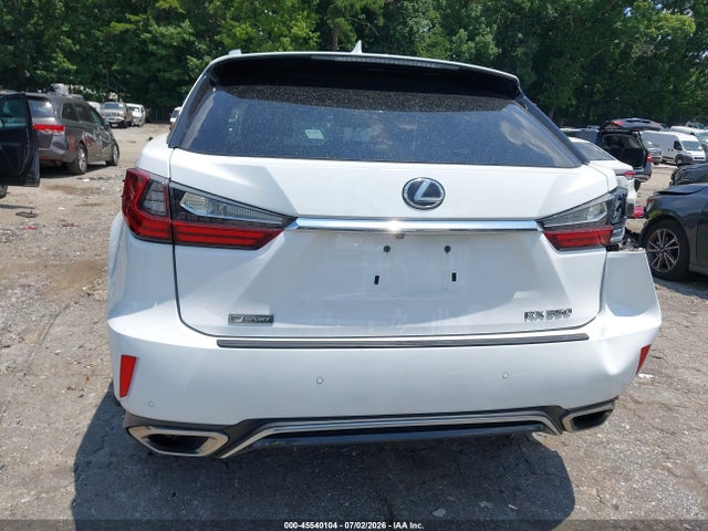 45540104 :رقم المزاد ، 2T2BZMCA6JC139319 vin ، 2018 Lexus Rx 350 F Sport مزاد بيع