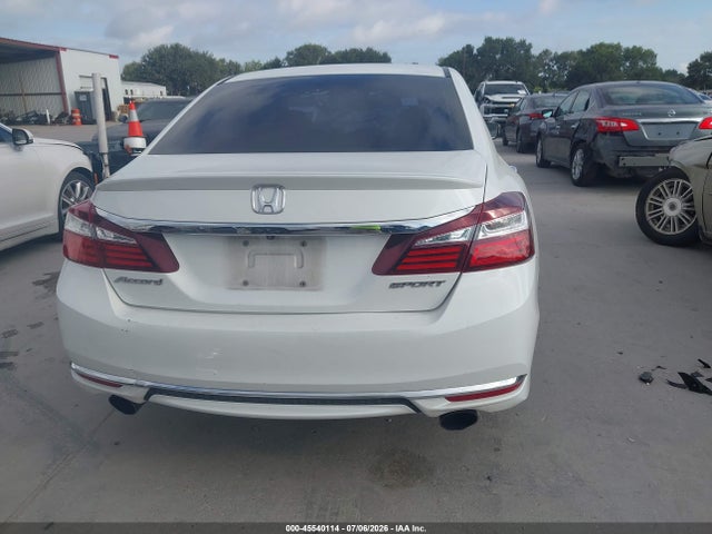 2016 Honda Accord Sport მანქანა იყიდება აუქციონზე, vin: 1HGCR2F58GA018754, აუქციონის ნომერი: 45540114