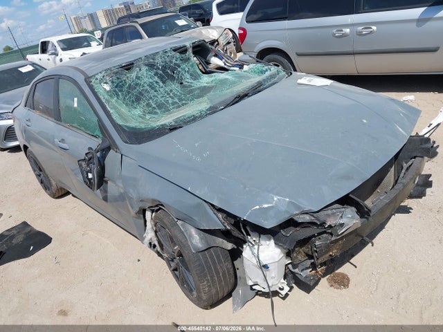2021 Hyundai Elantra Sel მანქანა იყიდება აუქციონზე, vin: KMHLN4AG3MU139745, აუქციონის ნომერი: 45540142